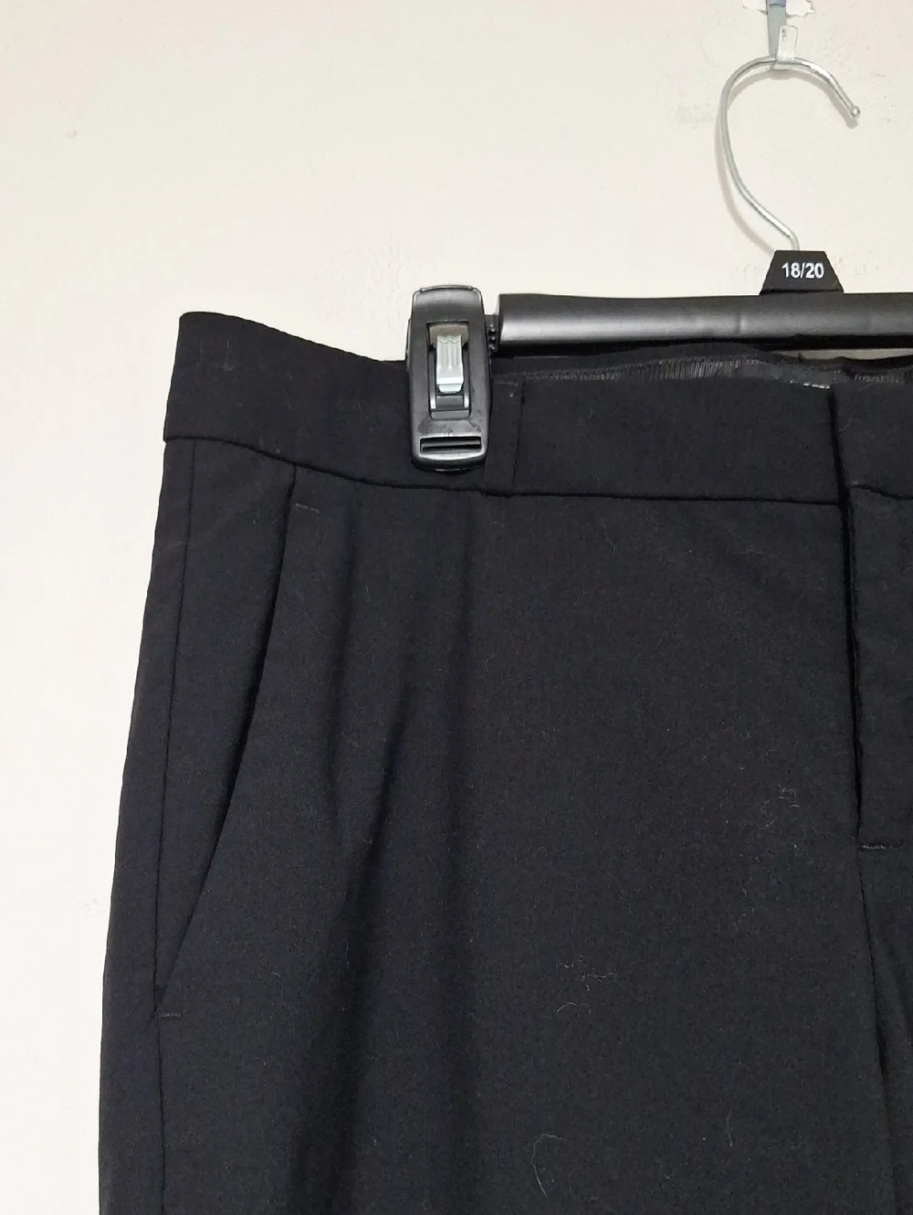 Banana Republic Black Logan Womens Dress Pants - Straight Leg